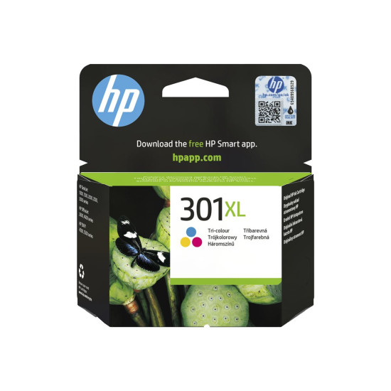 Мастило HP 301XL original Ink cartridge CH564EE UUS tri-colour high capacity 330 pages 1-pack