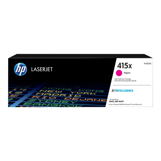 Тонер касета HP 415X Magenta LaserJet Toner Cartridge