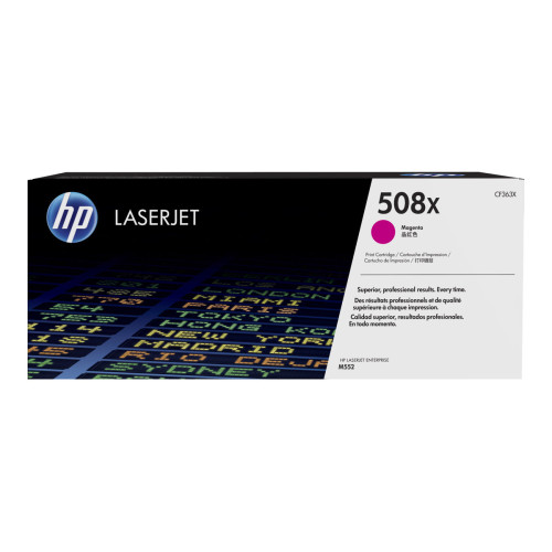 Тонер касета HP 508X original Toner cartridge CF363X magenta 9.500 pages high capacity