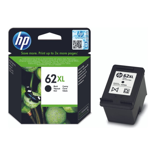 Мастило HP 62XL original Ink cartridge C2P05AE UUS black high capacity 1-pack