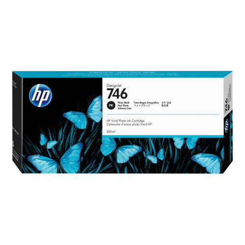 Мастило HP 746 Photo Black (300 ml) P2V82A