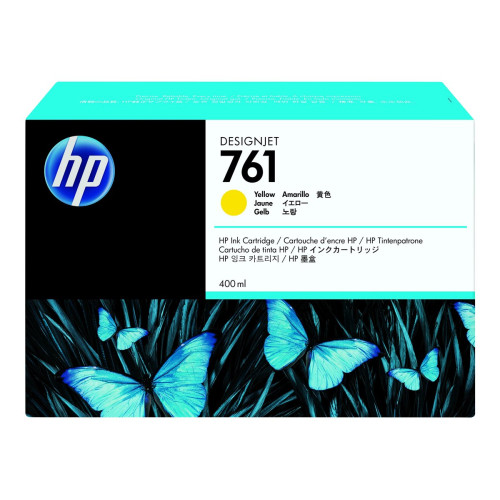 Мастило HP 761 Yellow (400 ml) CM992A