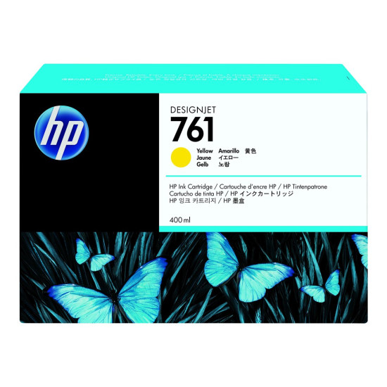 Мастило HP 761 Yellow (400 ml) CM992A
