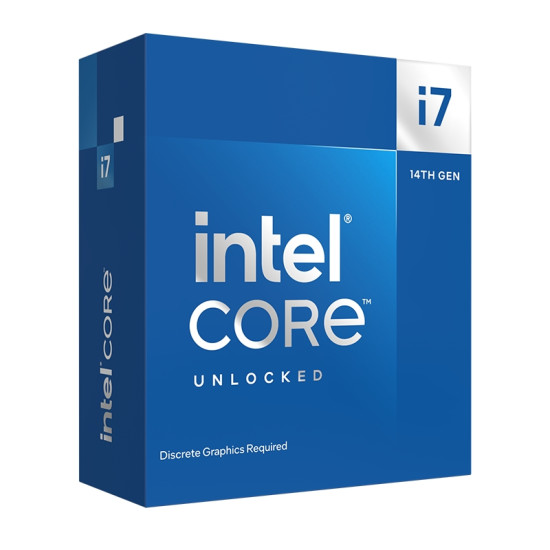 Процесор INTEL Core i7-14700KF 3.4Ghz LGA1700 33MB Cache BOX CPU