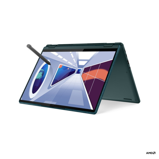 Лаптоп Lenovo Yoga 6 13ABR8 AMD Ryzen 7 7730U 13.3 inch WUXGA 300N Touch 16GB DDR5 1TB SSD W11H