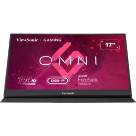 Монитор VIEWSONIC VX1755 Portable Gaming Monitor 17.3 inch 1920x1080 IPS LED mini HDMI 2xUSB-C speakers Adaptive Sync