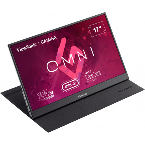 Монитор VIEWSONIC VX1755 Portable Gaming Monitor 17.3 inch 1920x1080 IPS LED mini HDMI 2xUSB-C speakers Adaptive Sync