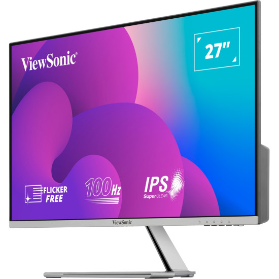 Монитор VIEWSONIC VX2776-SMH, 27 инча 1920x1080 FHD, 4ms, VGA, 2 HDMI, IPS