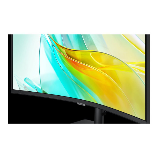 Монитор SAMSUNG LS34C652UAUXEN, 34 инча 21:9 Извит 1000R 3440x1440 VA-LED, 100Hz, DP, HDMI, USB TypeC LAN, Speakers