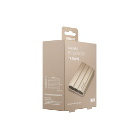 Външен SSD диск SAMSUNG T7 Shield 1TB USB 3.2 Gen 2 IPS 65 Beige