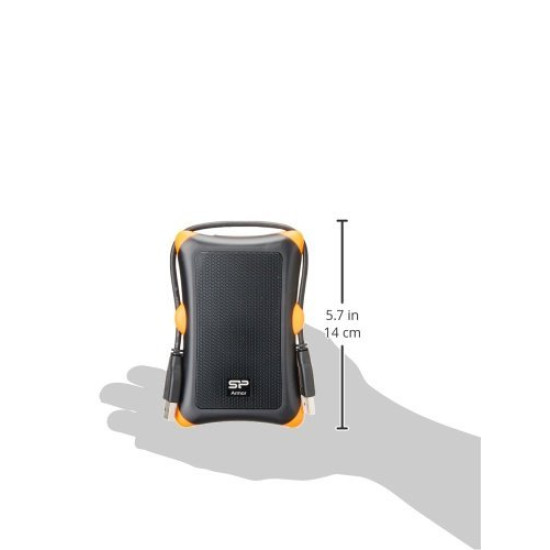 Външен твърд диск SILICON POWER Armor A30 1TB Black