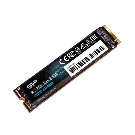 Вътрешен SSD диск SILICON POWER SSD P34A60 256GB M.2 PCIe Gen3 x4 NVMe 2200/1600 MB/s