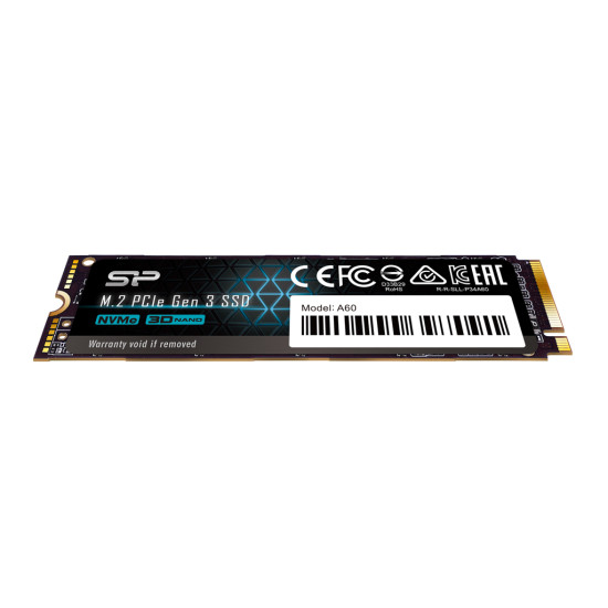 Вътрешен SSD диск SILICON POWER SSD P34A60 256GB M.2 PCIe Gen3 x4 NVMe 2200/1600 MB/s