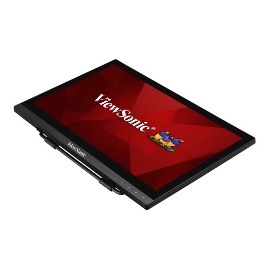 Монитор VIEWSONIC TD1630-3, 16 инча 1366x768, 10-точков мултитъч, 190nits, VGA, HDMI, Speakers