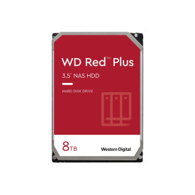 Вътрешен твърд диск WESTERN DIGITAL Red Plus 8TB SATA 6Gb/s 3.5 inch 128MB cache 5400Rpm Internal HDD Bulk