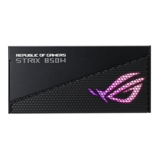 Захранване ASUS ROG Strix 850W Gold Aura Edition Fully Modular Power Supply 80+ Gold Certified ATX 3.0 Compatible PCIe Gen 5.0