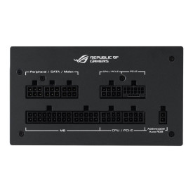 Захранване ASUS ROG Strix 850W Gold Aura Edition Fully Modular Power Supply 80+ Gold Certified ATX 3.0 Compatible PCIe Gen 5.0