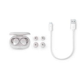 Безжични слушалки Philips TAT1209WT, Бели