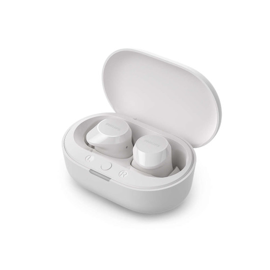 Безжични слушалки Philips TAT1209WT, Бели