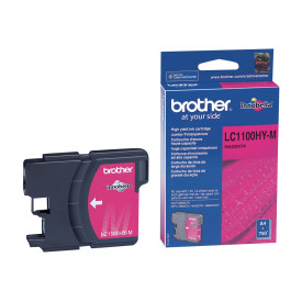 Мастило BROTHER LC-1100 ink cartridge magenta high capacity 16ml 750 pages 1-pack