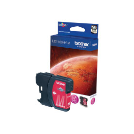 Мастило BROTHER LC-1100 ink cartridge magenta high capacity 16ml 750 pages 1-pack