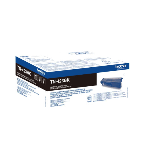 Тонер касета BROTHER TN423BK Toner Cartridge Black High Capacity 6.500 pages for Brother HL-L8260CDW L8360CDW