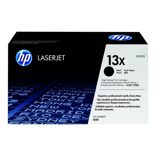 Тонер касета HP 13X original LaserJet Toner cartridge Q2613X black high capacity 4.000 pages 1-pack