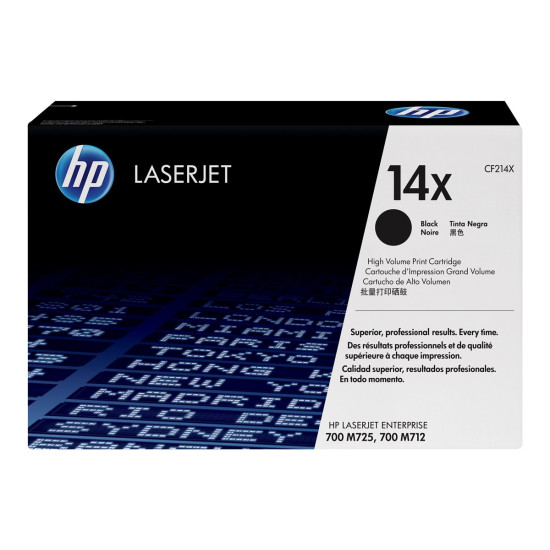 Тонер касета HP 14X original Toner cartridge C214X black high capacity 17.500 pages 1-pack