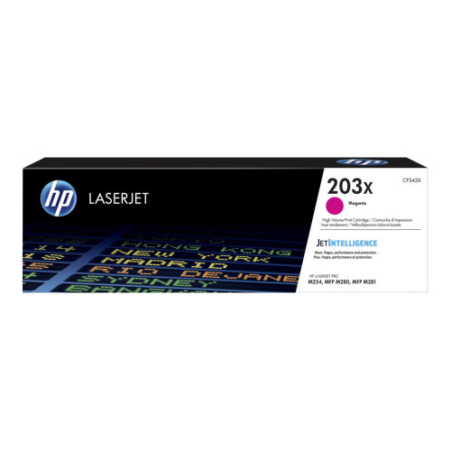 Тонер касета HP 203X Original Magenta LaserJet Toner Cartridge