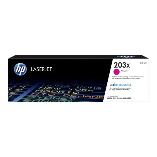 Тонер касета HP 203X Original Magenta LaserJet Toner Cartridge