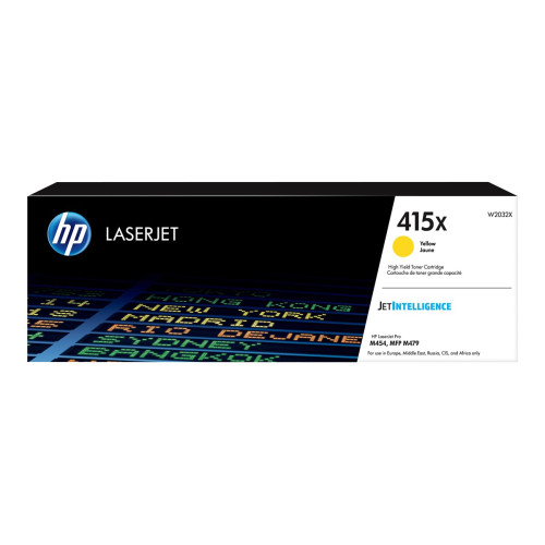 Тонер касета HP 415X Yellow LaserJet Toner Cartridge