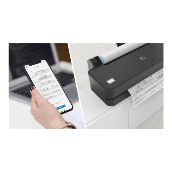 Плотер HP DesignJet T230 24 inch Colour Ink-Jet A1 2400x1200dpi USB LAN Wi-Fi