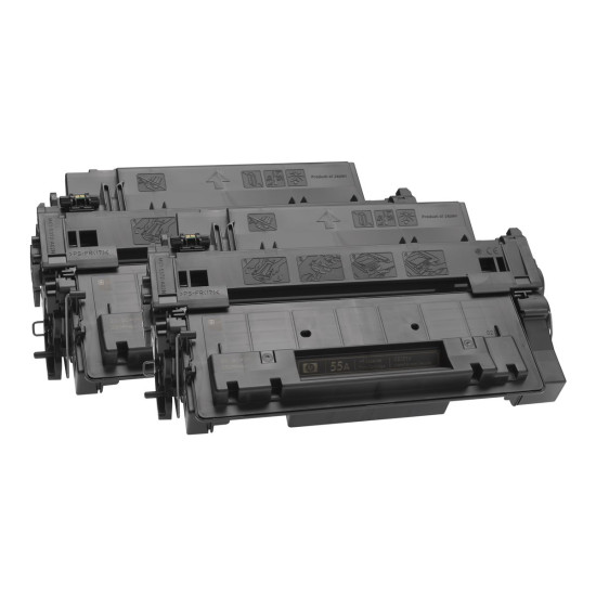 Тонер касета HP original LaserJet CE255XD original Toner cartridge black high capacity 2-pack