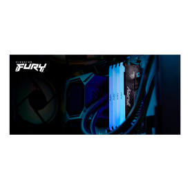 RAM памет KINGSTON 32GB 3200MT/s DDR4 CL16 DIMM FURY Beast RGB