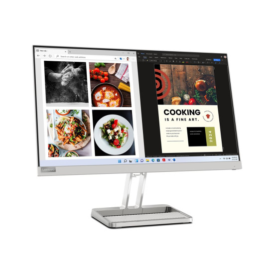 Монитор LENOVO L24i-40 23.8 inch IPS FHD 100Hz 250cd/m2 4ms DSUB HDMI Speakers