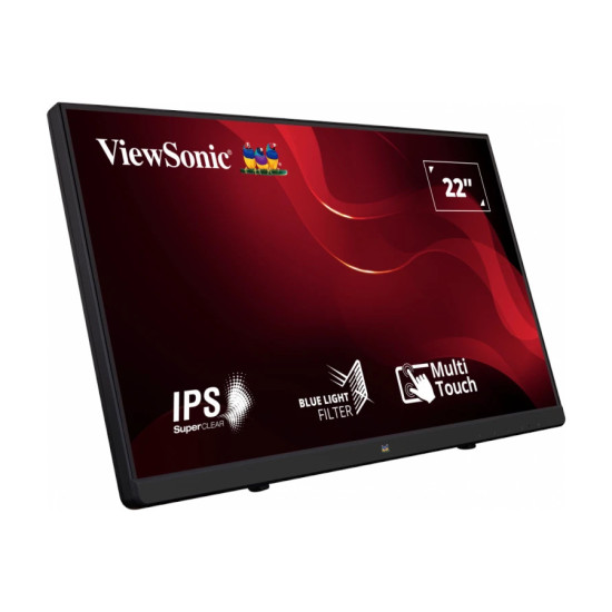 Монитор VIEWSONIC TD2230 22 inch FHD 1920x1080 IPS 10-Point Multitouch 200nits VGA HDMI DisplayPort 2xUSB speakers bookstand style