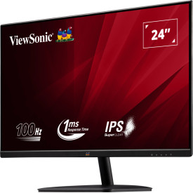 Монитор VIEWSONIC VA2432-h IPS Monitor 23.8 inch 1920x1080 SuperClear IPS LED monitor with 4ms 250nits VGA and HDMI port