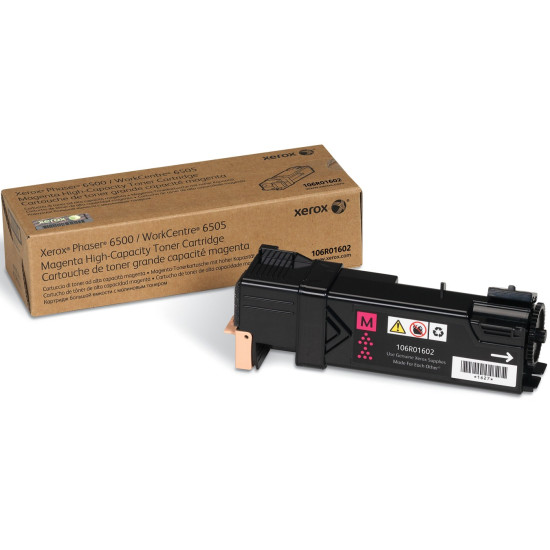 Тонер касета XEROX 106R01602 Toner magenta 2500pgs Phaser 6500N