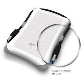 Външен твърд диск SILICON POWER Armor A30 1TB White