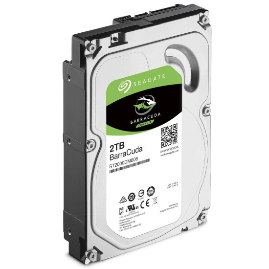 Вътрешен твърд диск SEAGATE Ironwolf PRO Enterprise NAS HDD 8TB 7200rpm 6Gb/s SATA 256MB cache 8.9cm 3.5 inch 24x7 for NAS RAID Rackmount Systeme BLK