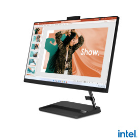 All-In-One компютър Lenovo IdeaCentre AIO 3 24IAP7 Intel Core i5-12450H 23.8 inch FullHD AG 16GB DDR4 512GB SSD