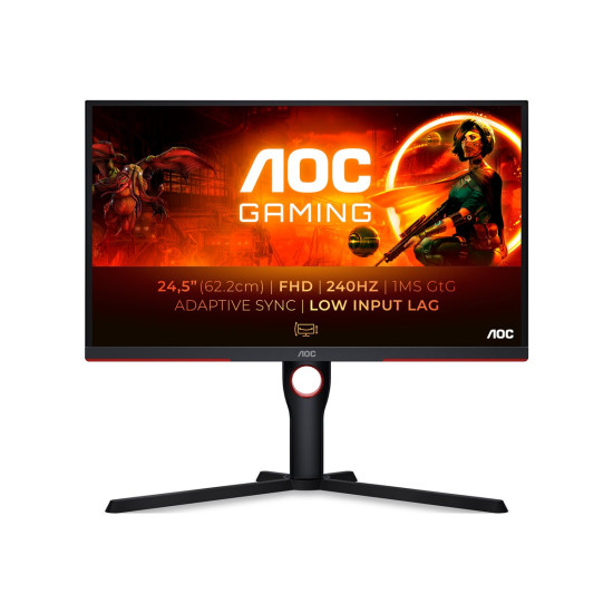 Монитор AOC 25G3ZM/BK 24.5 inch 1920x1080 VA Flat HAS DP 2xHDMI Brightness 300cd/m2 AOC Gaming