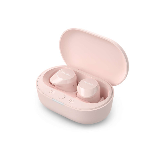 Безжични слушалки Philips TAT1209PK/00, Розови