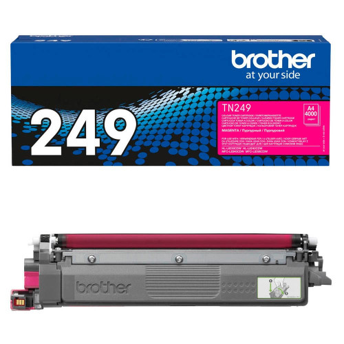 Тонер касета BROTHER TN-249M Magenta Toner Cartridge Prints 4.000 pages