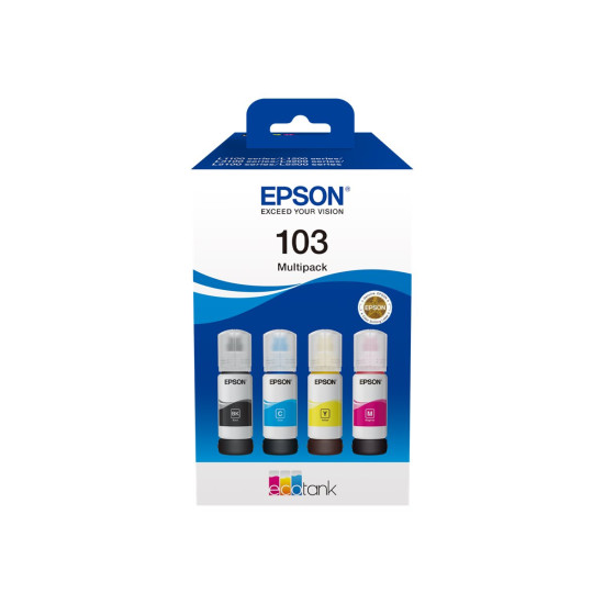Мастило EPSON1LB Ink Cartridge 103 EcoTank 4-colour Multipack L3110 L3111 L3150 L3151