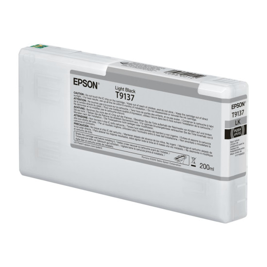 Мастило EPSON T9137 Light Black