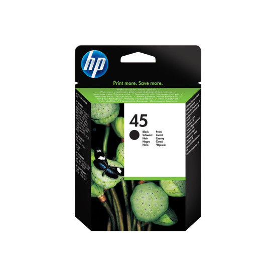 Мастило HP 45 original Ink cartridge 51645AE black high capacity 42ml 930 pages 1-pack