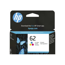 Мастило HP 62 original Ink cartridge C2P06AE UUS tri-colour standard capacity 1-pack