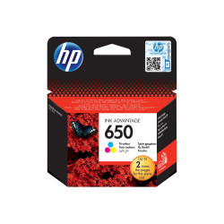 Мастило HP 650 original Ink cartridge CZ102AE BHK tri-colour standard capacity 200 pages 1-pack