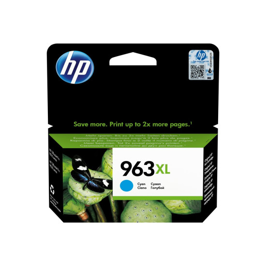 Мастило HP 963XL High Yield Cyan Original Ink Cartridge